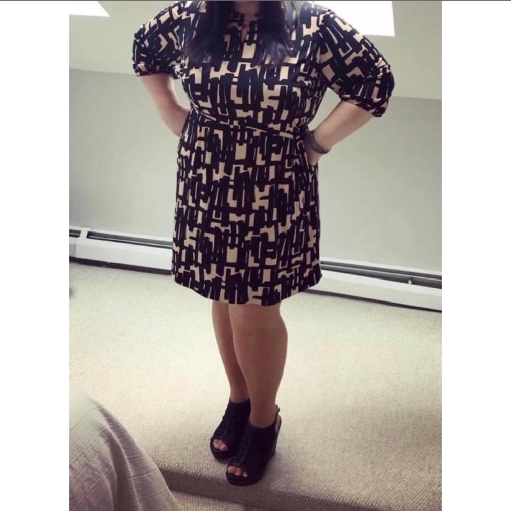 Tahari belted dress - plus size 22